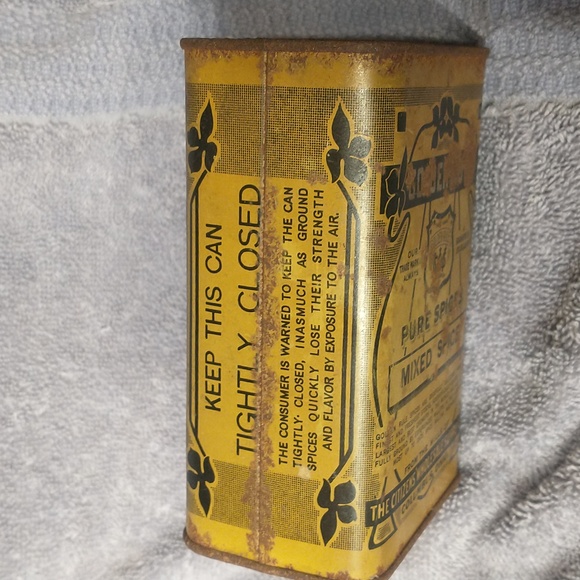 Vintage golden rule spice can. - Picture 4 of 9